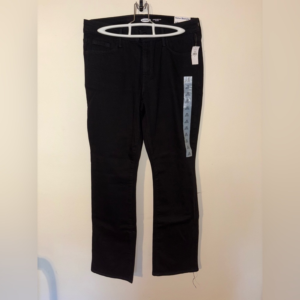 Old Navy Kicker Boot Cut Mid Rise Jeans Size Women’s 10 NWT
